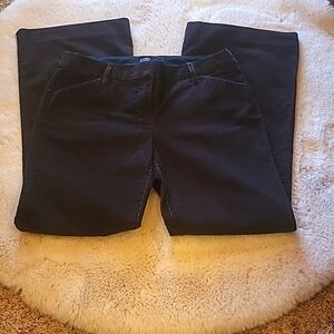 Chocolate Brown Cordoury Pants Body by Victoria the Christine Fit sz 6 Short